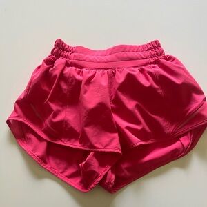 Lululemon  Pink Hotty Hots low rise 2.5 size 0